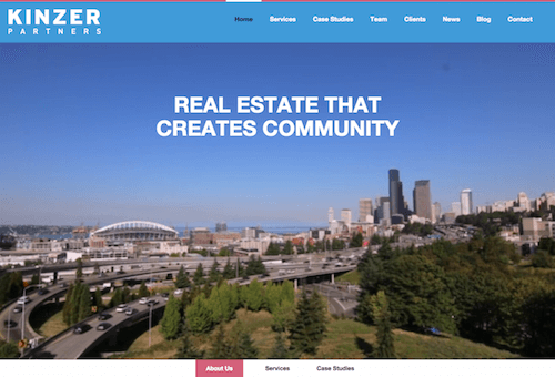 kinzer.com website