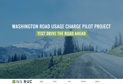WA RUC - Washington Road Usage Charge Pilot Project