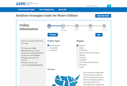 EPA Resilient Strategies Guide for Water Utilities